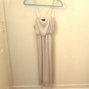 Midi Metallic Dress